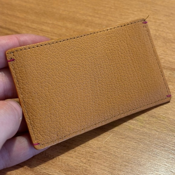 Sofia Fima Marigold Leather Card Case - Brand New - Picture 6 of 9